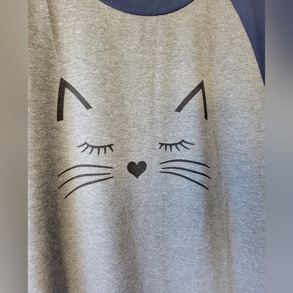 Cute Cat Shirt Dress - Picture 2 of 7